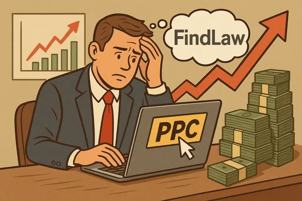 FindLaw raised its PPC minimum to $8,000 per month.